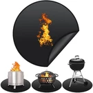 36'' Pit Mat For Solo Stove Bonfire, Round Fireproof Under Gri... Fast Ship. Fixed Price $29.99.