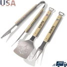 Barbecue Tool Set Sportula Tongs Grill Fork Stainless Steel Tailgating Gift New. Fixed Price $75.88.