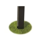 Broil Master Gas Grill In Ground Post Kit Black Two Piece B101652. Fixed Price $64.99.