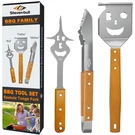 Stevenbull Bbq Tools Set, Extra Long Accessories,grill Accessorie.... Fixed Price $44.67.