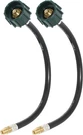 Flame King E15INPT-X2 Pigtail Hose Connectors, 1/4" Male Inverted Flare (not. Fixed Price $39.93.