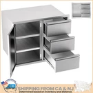 Stainless Steel Access Bbq Island Kitchen Outdoor Drawers 28X22. Fixed Price $297.50.