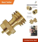 Steak Saver 20LB To 1LB Propane Tank Adapter - Perfect For Camping & Grilling. Fixed Price $28.99.