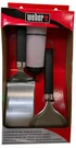 Weber, 6777, Starter, 3PC, Griddle Tool Set, Silver. Fixed Price $30.99.