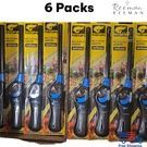 Neon Multi-purpose Refillable Lighters Fire Place Grill Gas Stove Bbq (6 Packs). Fixed Price $17.89.