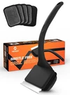 Meker Grill Brush Bristle Free, Cleaner With 5 Bbq 13.78"L, Black. Fixed Price $64.82.
