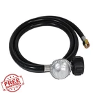Dqsdc 6FT Propane Regulator W/ Hose 3/8" Flare Csa Certified. Fixed Price $44.99.