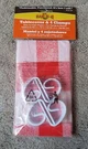 Mr. Bar-b-q Plastic Tablecloth & 4 Clamps (52" X 72") For Parties Picnics. Fixed Price $12.00.