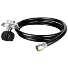 Vertical 6FT Propane Regulator And Hose, Universal Gas Grill Replac.... Fixed Price $47.40.