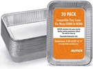 20-PACK Grease Tray Liners For Ninja OG850/OG951 Woodfire Outdoor Grill & Smoker. Fixed Price $20.05.
