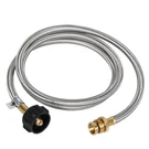 Ggc Stainless Steel Braided Propane Adapter Hose 1 To 20 Ft,. Fixed Price $30.99.
