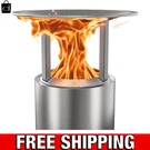 Stylish Round Heat Deflector For Mesa Xl Fire Pit - 10.5 Stainless Steel. Fixed Price $94.99.