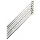 Norpro Stainless Steel 14-INCH Barbeque Skewers, Set Of 6. Fixed Price $15.95.