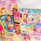New Sunny Easter Gift Basket Giant Doll Play Set Art Book Birthday Toys. Fixed Price $39.99.