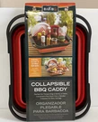 Mr. Bar-b-q Collapsible Barbecue Caddy With Removable Sections 40296Y -brand New. Fixed Price $31.20.