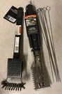 Mr Bar-b-q 12 Piece Grilling Tool Set Stainless Steel. Fixed Price $21.00.