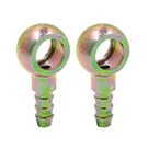 Autohaux 1/4 6MM Id Hose Barb 12MM Banjo Fitting Fuel Line Adapter For Moto.... Fixed Price $14.07.