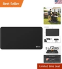 24 X 42 Inches Fireproof Grill Splatter Mat & Heavy-duty Hearth Protector. Fixed Price $43.19.