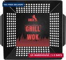 Unco- Grill Basket, 13.6" X 12", Baskets For Outdoor Vegetables. Fixed Price $29.72.