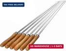 Imeea Flat Skewers For Kabobs Stainless Steel Kebab Grilling 16.5. Fixed Price $23.38.