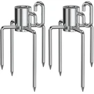 Onlyfire 6002 Rotisserie Meat FORKS(1-PAIR) Grills-fits 1/2-INCH Hexagon .... Fixed Price $27.87.