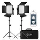 Gvm 480LS Pack Led Video Lighting Kits W/ App Control Bi-color Variable 2300K. Fixed Price $119.99.