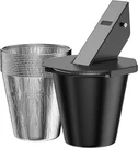 Upgraded Bucket W/LID&12PCS Liners,grease Catcher For Smoker Drip. Fixed Price $56.00.