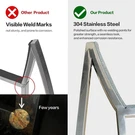 Rolling Cart For Large Big Green Egg, Grill Stand Fit Bge Stainless Steel. Fixed Price $129.96.