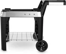 Weber Pulse 2000 Electric Grill Rolling Cart W/foldable Table, Black Brand New. Fixed Price $139.99.
