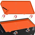 28" Griddle Silicone For Blackstone,magnetic Protective Cover Blacks.... Fixed Price $56.59.