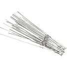 12PCS Metal Bbq Flat Skewers Stainless Steel Barbecue Kebab Stick Needle Tools. Fixed Price $7.30.