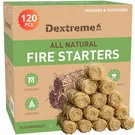 Dextreme 120 Pcs Natural Starters For Campfire, Charcoal St.... Fixed Price $45.45.