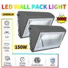 2PACK 150W Led Wall Light Dusk To Dawn Outdoor Street Area Parking Lot Lamp. Fixed Price $136.09.
