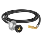 Jakivew 6FT Double Length Propane Regulator Hose For Blackstone 17" And 22" T.... Fixed Price $32.22.
