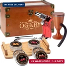 Ogery Cocktail Smoker Kit, Whiskey With Smoking Gun, Old Fashioned Bo. Fixed Price $93.74.