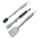 Dyna-glo Grill Accessories 3 -piece Stainless Steel Tool Set. Fixed Price $34.99.