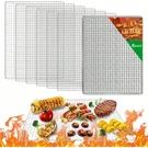 Grill Topper, 6 Pcs Disposable Grates, 11.8 X 15.7 Inch Bbq Replacement. Fixed Price $16.99.