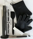 Premium Set For Bbq, Grill, 4 Tools Silicone Non-stick Coating/.... Fixed Price $37.34.