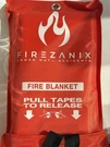 Fire Blanket 1M X Fiberglass Emergency Kitchen Safety EN1869 Certified. Fixed Price $12.88.