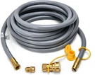 24FEET 1/2-INCH Natural Gas Hose With Quick Connect Fitting-ideal For Bbq, Gr.... Fixed Price $44.99.