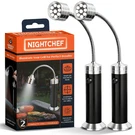 Night Chef Magnetic Grill Light Ultra-bright Bbq Lamp With 360 Gooseneck .... Fixed Price $32.40.
