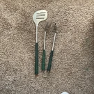 Charcoal Companion Golf Club 2 Piece Barbecue Tool Set. Fixed Price $5.00.