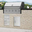 Bbq Grill Access Replacement 14W X 20H Inch Outdoor Kitchen Stainless Steel. Fixed Price $69.97.