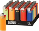 Bic Classic Maxi Lighters, Assorted Colors, 50+3 Count Black Tray. Fixed Price $49.99.