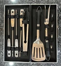 Bobby Flay 12-PC. Handy Grill Set With Sleek Carrying Case. Fixed Price $44.99.
