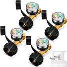 4 Pack Upgraded Propane Tank Gauge Level Indicator With Color Coded D.... Fixed Price $81.89.