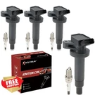 Kacuyelin Ignition Coil Pack And Spark Plugs Set 4. Fixed Price $74.99.