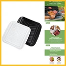 Tovolo Grill Prep Bbq Serving 40017-999 10.5IN Trays Outdoor 2 Pack Solid. Fixed Price $44.07.