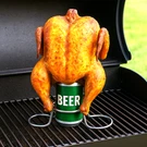 Beer Can Chicken Roaster Rack For Grill Oven Chrome Steel Stand Bbq Cooker. Fixed Price $9.99.