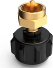 Propane Refill Adapter 1LB To 20LB QCC1 TYPE1 Tank Coupler Black. Fixed Price $14.50.